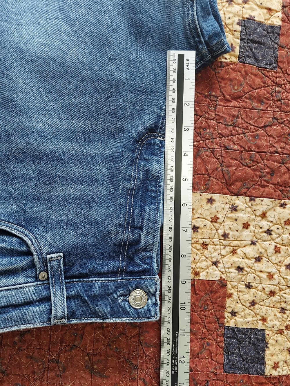 PAIGE Blue Wide Leg Flare Jeans - Picture 10 of 15